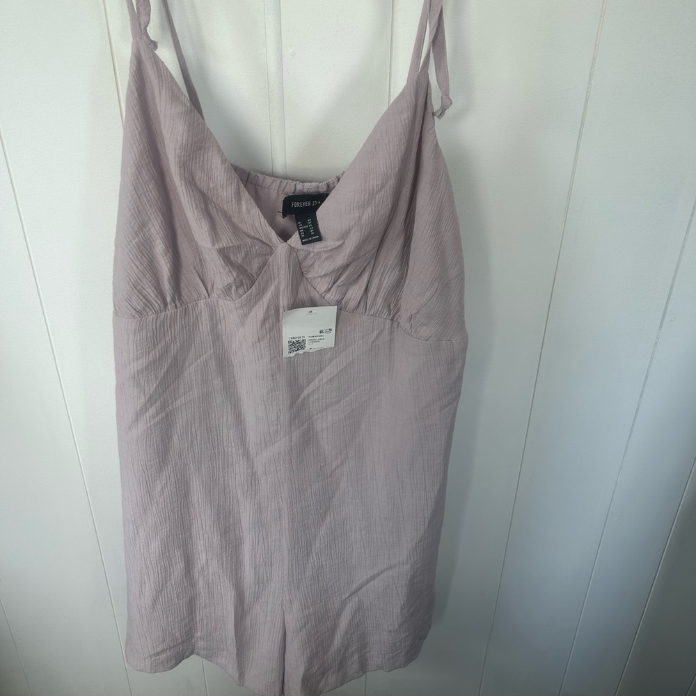 Forever 21 Lavender Sleeveless tank top for romper